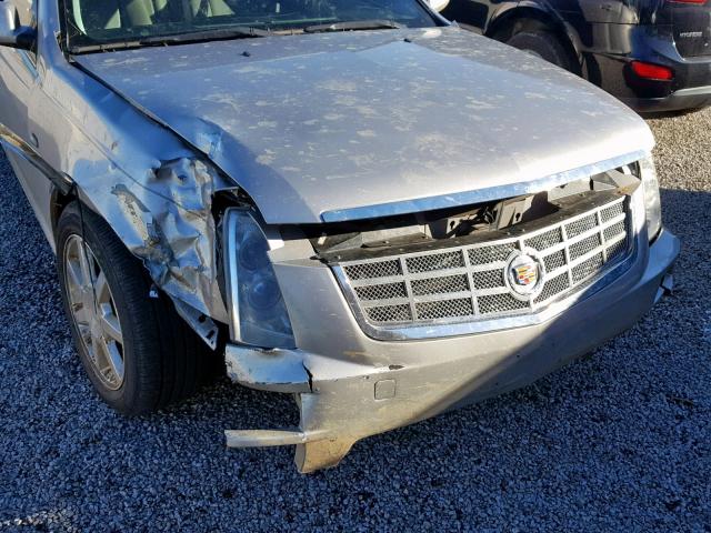 1G6DW677050119134 - 2005 CADILLAC STS GRAY photo 9