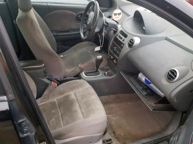 1G8AJ55F97Z131682 - 2007 SATURN ION LEVEL BLACK photo 5