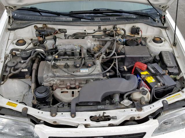 JT2AC52L6V0243988 - 1997 TOYOTA TERCEL CE YELLOW photo 7