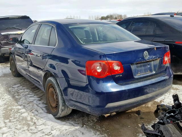 3VWDT31K46M661298 - 2006 VOLKSWAGEN JETTA TDI BLUE photo 3