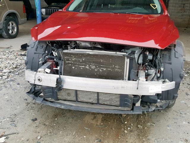 SJKCH5CP4HA036577 - 2017 INFINITI QX30 BASE BURGUNDY photo 9