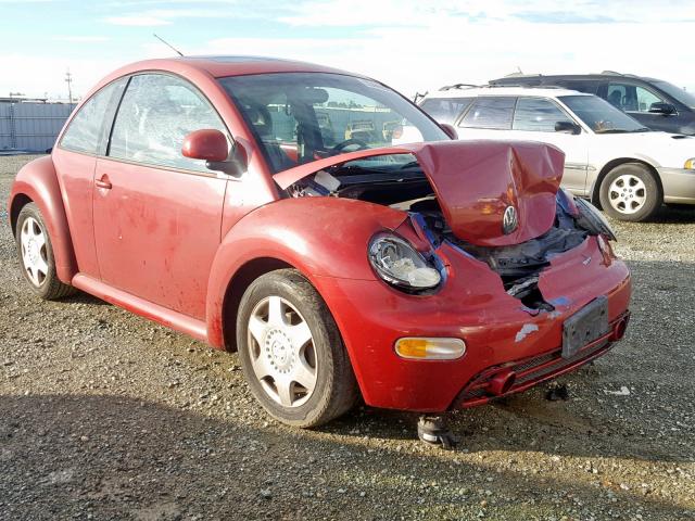 3VWCC21CXYM498819 - 2000 VOLKSWAGEN NEW BEETLE Qırmızı foto 1