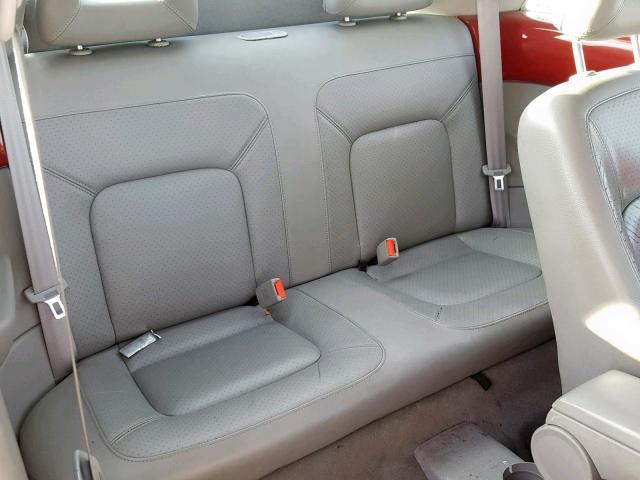 3VWCC21CXYM498819 - 2000 VOLKSWAGEN NEW BEETLE Qırmızı foto 6