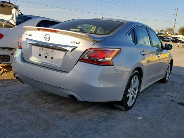 1N4BL3AP4DN538583 - 2013 NISSAN ALTIMA 3.5 SILVER photo 4