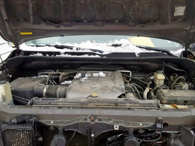 5TDBY68A38S012914 - 2008 TOYOTA SEQUOIA LI BROWN photo 7