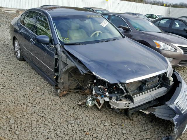 JNKAY01F98M654076 - 2008 INFINITI M35 BASE BLUE photo 1