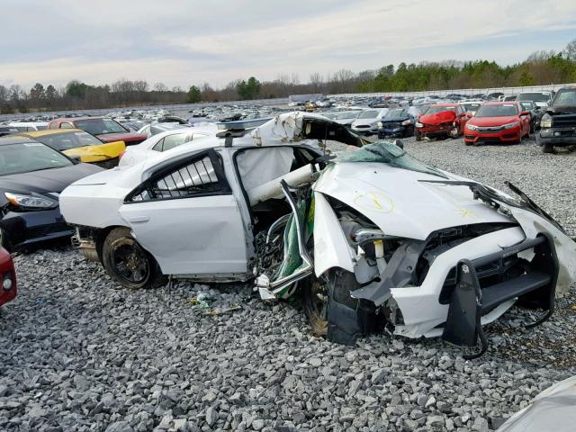 2C3CDXAGXDH568297 - 2013 DODGE CHARGER PO WHITE photo 9