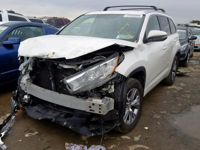 5TDJKRFH9FS127223 - 2015 TOYOTA HIGHLANDER Ağ foto 2