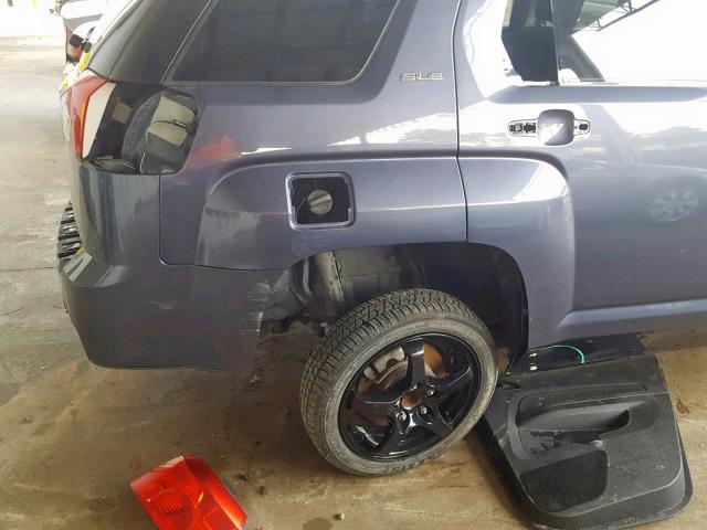 2GKALMEKXE6334441 - 2014 GMC TERRAIN SL 蓝色 照片 9