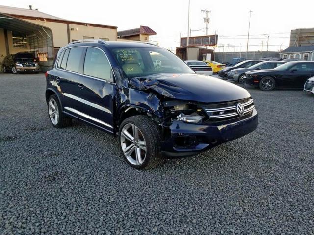 WVGBV7AX1GW060113 - 2016 VOLKSWAGEN TIGUAN S BLUE photo 1