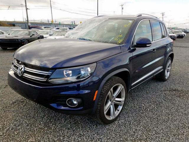 WVGBV7AX1GW060113 - 2016 VOLKSWAGEN TIGUAN S BLUE photo 2