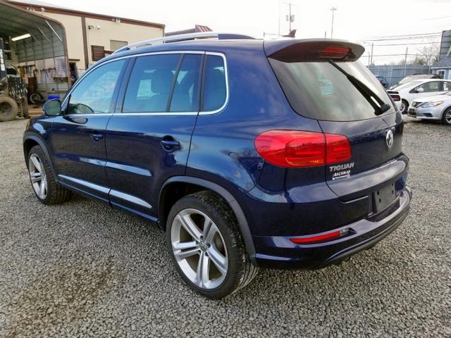 WVGBV7AX1GW060113 - 2016 VOLKSWAGEN TIGUAN S BLUE photo 3