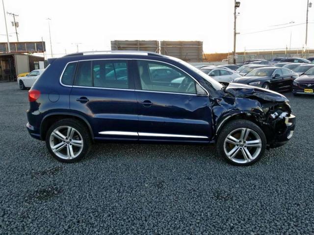 WVGBV7AX1GW060113 - 2016 VOLKSWAGEN TIGUAN S BLUE photo 9