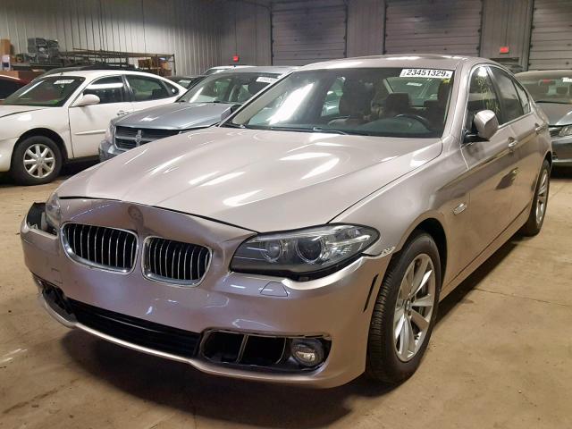 WBA5A7C57GG144128 - 2016 BMW 528 XI BEIGE photo 2