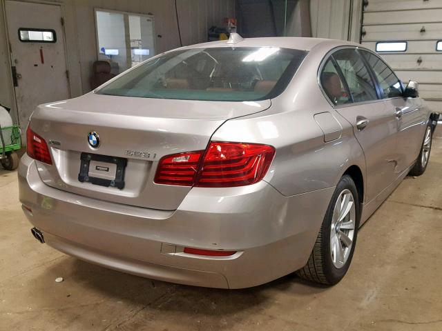 WBA5A7C57GG144128 - 2016 BMW 528 XI BEIGE photo 4