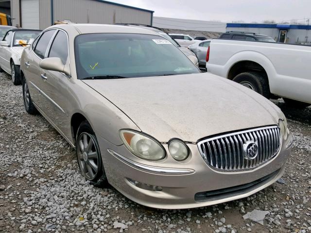 2G4WD582391125511 - 2009 BUICK LACROSSE C TAN photo 1