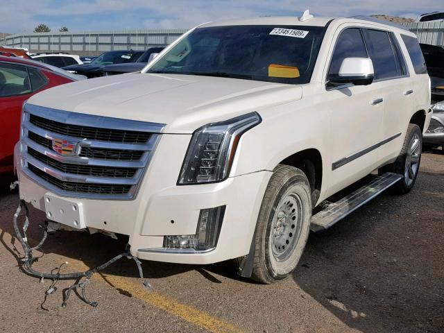 1GYS4NKJ6FR646951 - 2015 CADILLAC ESCALADE P CREAM photo 2