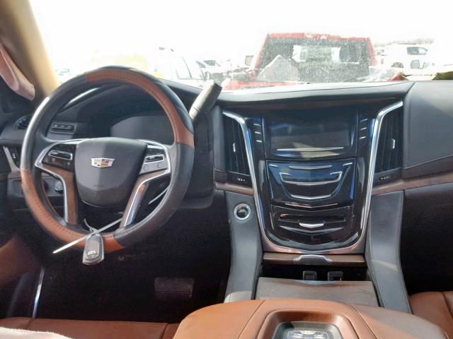 1GYS4NKJ6FR646951 - 2015 CADILLAC ESCALADE P CREAM photo 9