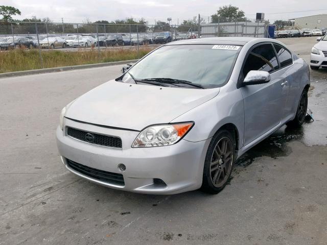 JTKDE177250042617 - 2005 TOYOTA SCION TC ვერცხლისფერი ფოტო 2