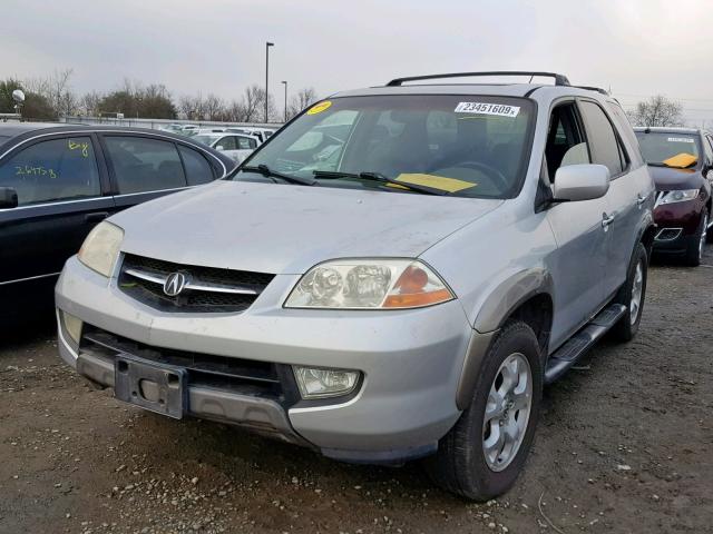 2HNYD18892H539104 - 2002 ACURA MDX TOURIN SILVER photo 2