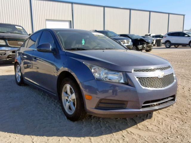 1G1PC5SBXD7253172 - 2013 CHEVROLET CRUZE LT BLUE photo 1