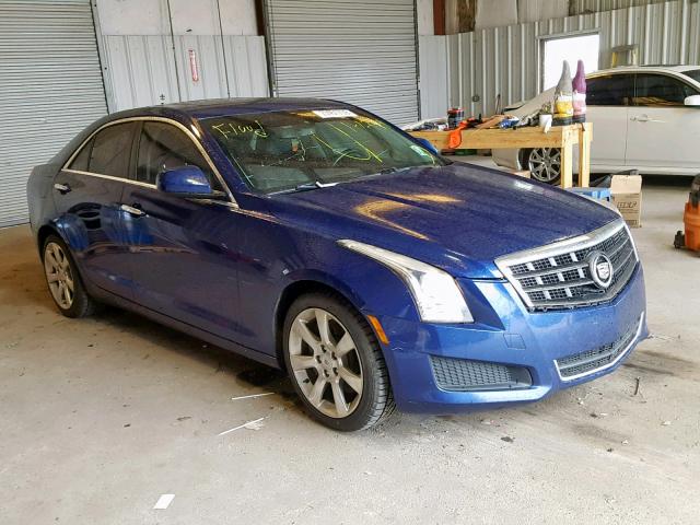 1G6AA5RX9D0150356 - 2013 CADILLAC ATS BLUE photo 1