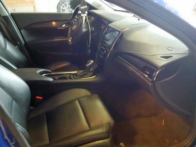 1G6AA5RX9D0150356 - 2013 CADILLAC ATS BLUE photo 5