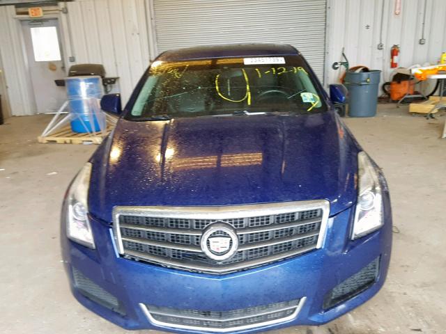 1G6AA5RX9D0150356 - 2013 CADILLAC ATS BLUE photo 9