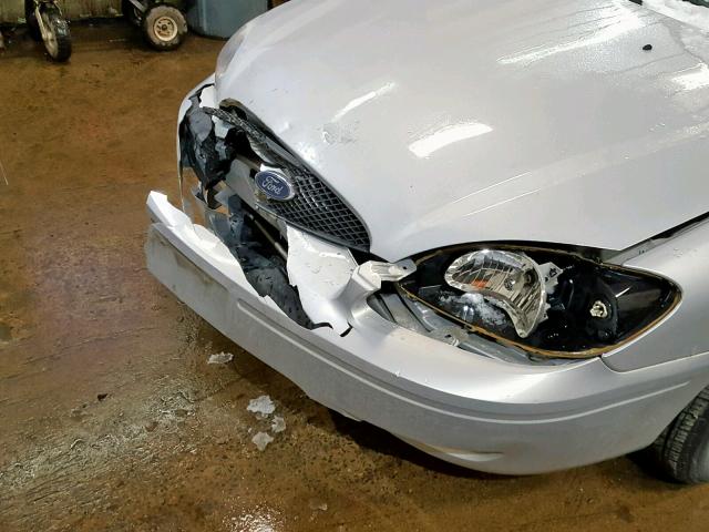 1FAFP53U17A182495 - 2007 FORD TAURUS SE SILVER photo 9