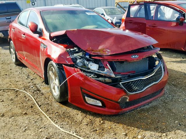 5XXGM4A70FG514475 - 2015 KIA OPTIMA LX MAROON photo 1