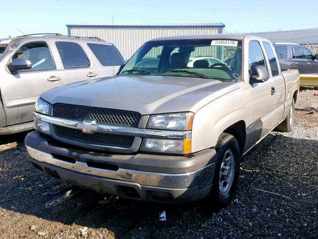 2GCEC19X231312588 - 2003 CHEVROLET SILVERADO BEIGE photo 2