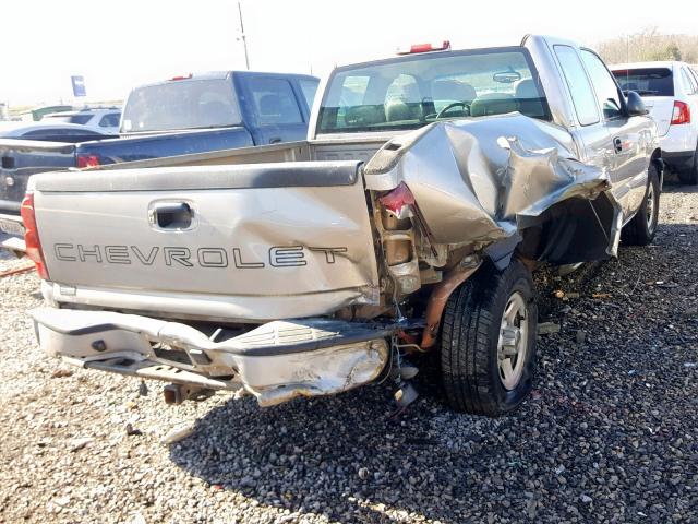 2GCEC19X231312588 - 2003 CHEVROLET SILVERADO BEIGE photo 4