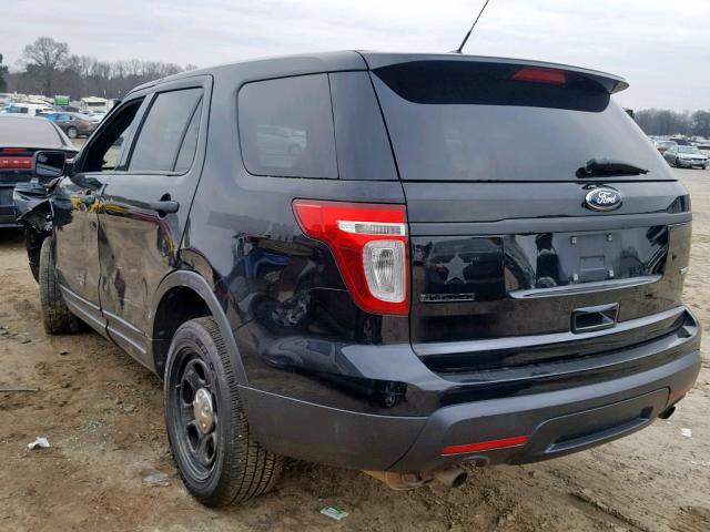 1FM5K8AR3FGB91520 - 2015 FORD EXPLORER P BLACK photo 3