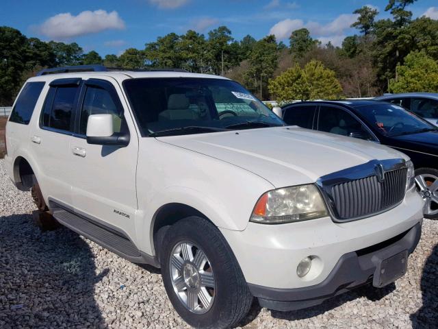 5LMEU68H73ZJ13962 - 2003 LINCOLN AVIATOR 白色 照片 1