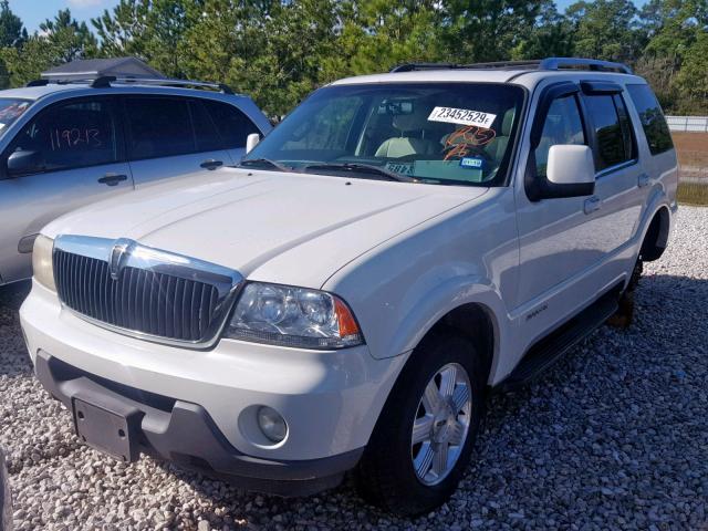 5LMEU68H73ZJ13962 - 2003 LINCOLN AVIATOR 白色 照片 2