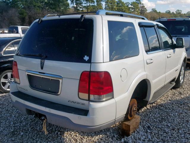5LMEU68H73ZJ13962 - 2003 LINCOLN AVIATOR 白色 照片 4