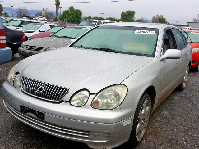 JT8BD69S310150334 - 2001 LEXUS GS 300 SILVER photo 2