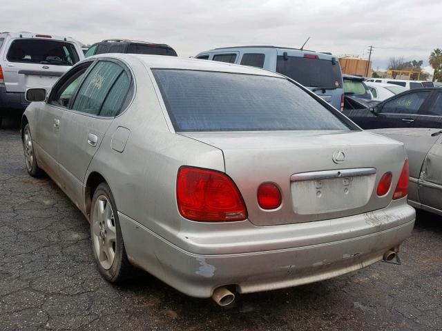 JT8BD69S310150334 - 2001 LEXUS GS 300 SILVER photo 3