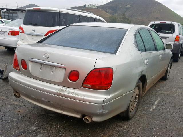 JT8BD69S310150334 - 2001 LEXUS GS 300 SILVER photo 4