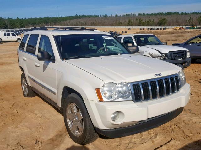 1J8HS58N96C118302 - 2006 JEEP GRAND CHER WHITE photo 1