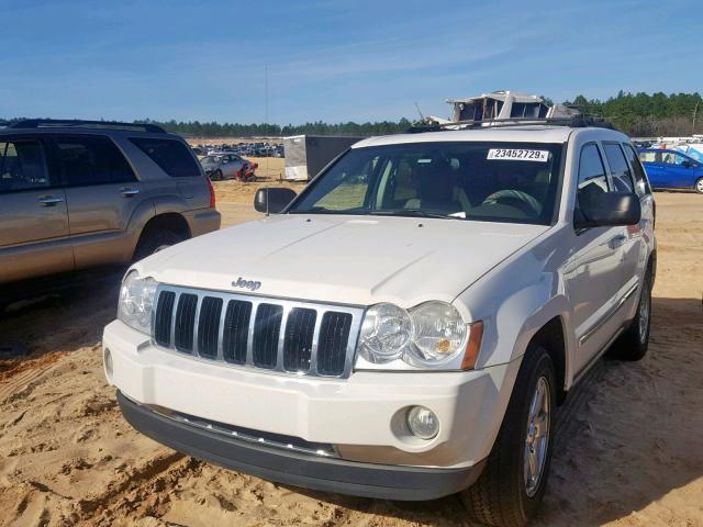 1J8HS58N96C118302 - 2006 JEEP GRAND CHER WHITE photo 2