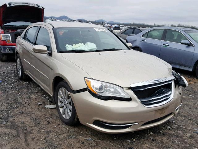 1C3CCBBG2DN660029 - 2013 CHRYSLER 200 TOURIN GOLD photo 1