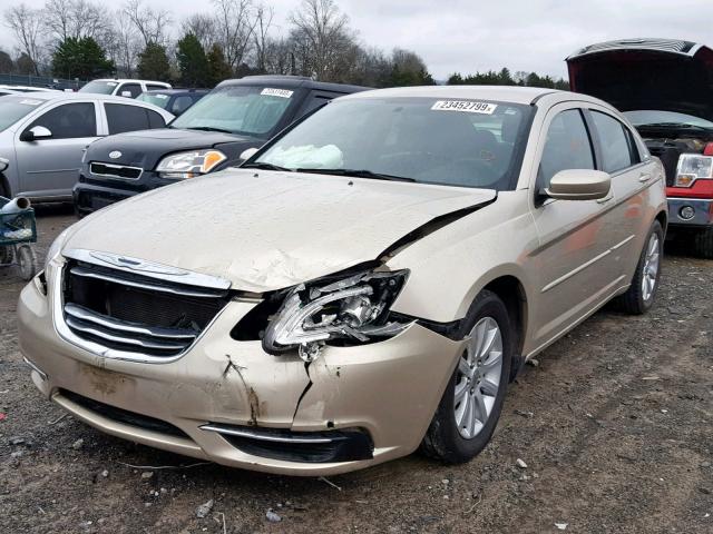 1C3CCBBG2DN660029 - 2013 CHRYSLER 200 TOURIN GOLD photo 2