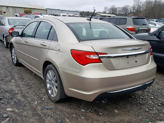 1C3CCBBG2DN660029 - 2013 CHRYSLER 200 TOURIN GOLD photo 3