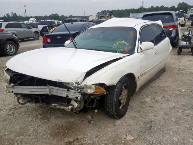 1G4HR54K21U165653 - 2001 BUICK LESABRE LI WHITE photo 2