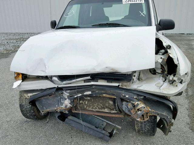 4F4YR12D64TM08254 - 2004 MAZDA B2300 WHITE photo 9