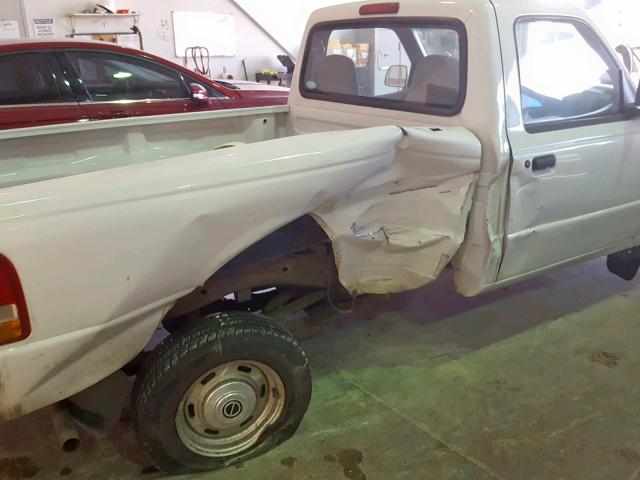 1FTCR10A9TUD19718 - 1996 FORD RANGER 4X2 WHITE photo 10