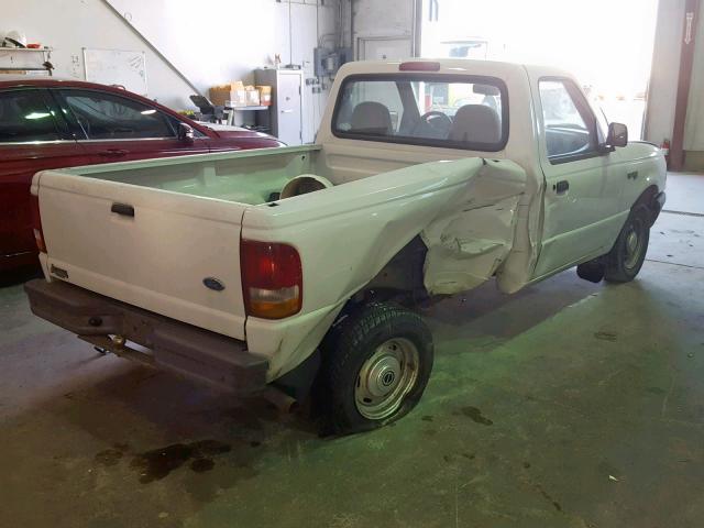 1FTCR10A9TUD19718 - 1996 FORD RANGER 4X2 WHITE photo 4