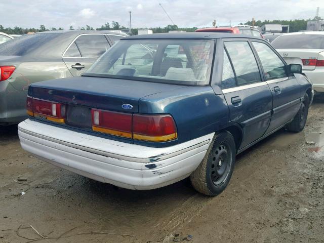 3FASP13J6SR177577 - 1995 FORD ESCORT LX GREEN photo 4