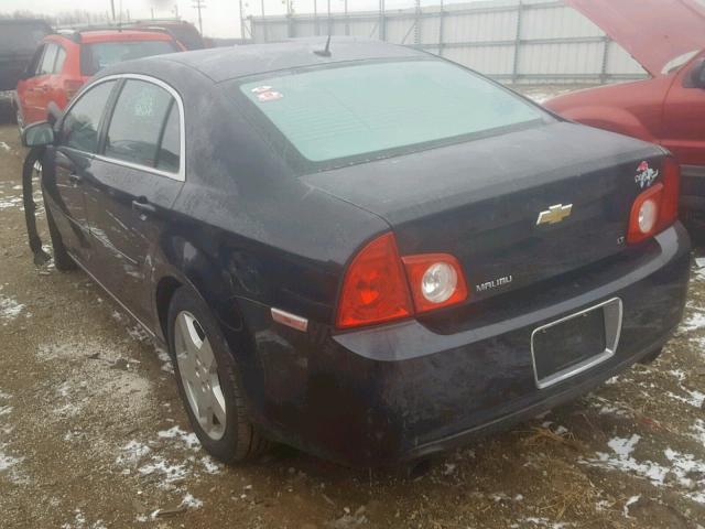 1G1ZJ577584219649 - 2008 CHEVROLET MALIBU 2LT შავი ფოტო 3